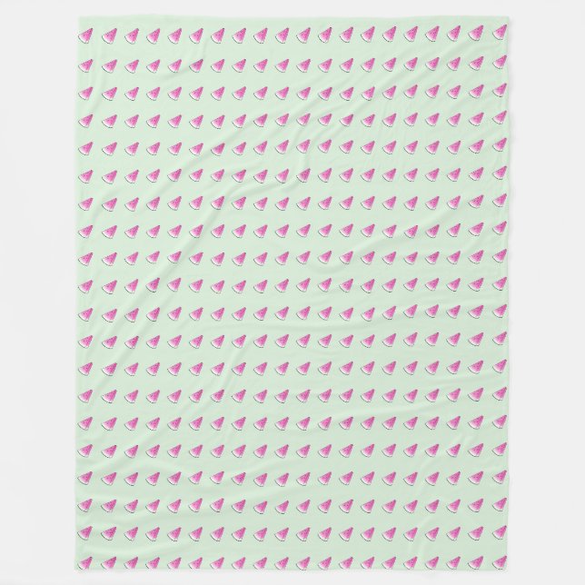 Couverture Polaire Pâte de melon (Devant)