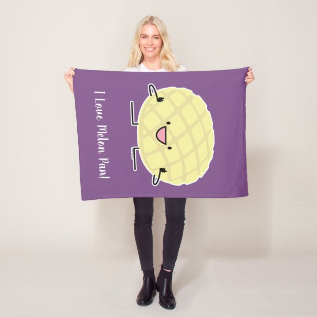 Couverture Polaire Patisserie doux de pain de conque japonaise de (En situation)