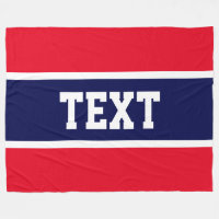 Patriotique rouge vif Marine Bleue Bleu Stripes Te