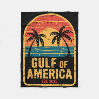 Couverture Polaire Patriotique Trump Palms Beach Vacances Golfe D'Usa