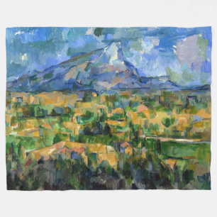 Couverture Polaire Paul Cezanne - Mont Sainte-Victoire