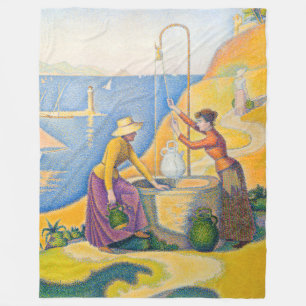 Couverture Polaire Paul Signac - Femmes au puits