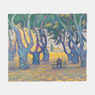 Couverture Polaire Paul Signac - Place des Lices, Saint-Tropez