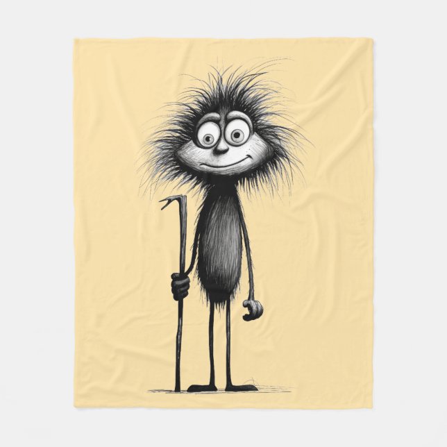 Couverture Polaire Pavian baboon (Devant)
