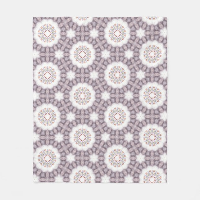 Couverture Polaire Pays Calme Blanche Fleece (Devant)