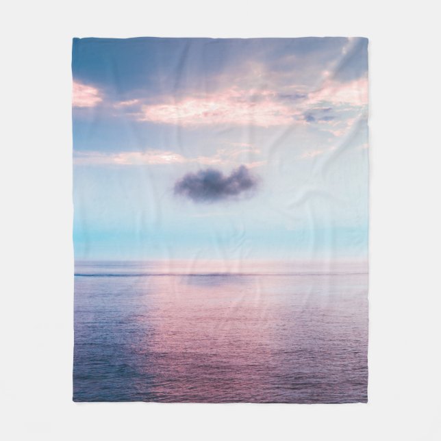 Couverture Polaire Paysage coloré (Devant)