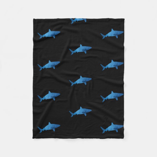 Couverture Polaire Paysage marin du requin Wilderness (Devant)