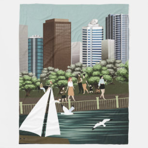 Couverture Polaire Paysage urbain