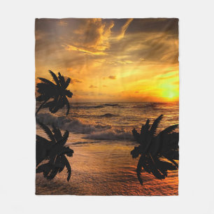 COUVERTURE POLAIRE PAYSAGES OCÉANIQUES DE COUCHERS DE SOLEIL NATURE  