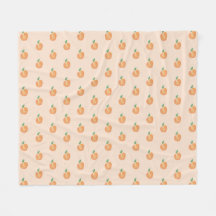 Peach Peach Baby Blanket