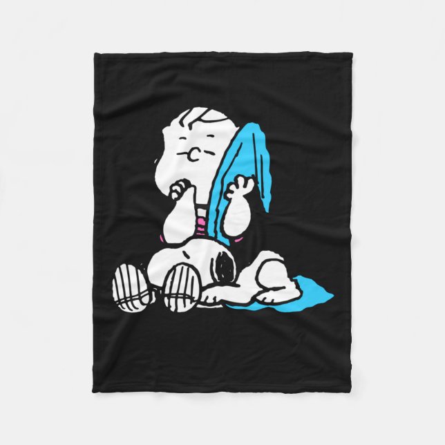Couverture Polaire Peanuts Linus T Shirt  (Devant)