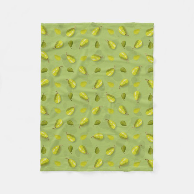 Couverture Polaire Pear Fleece Blanches (Devant)