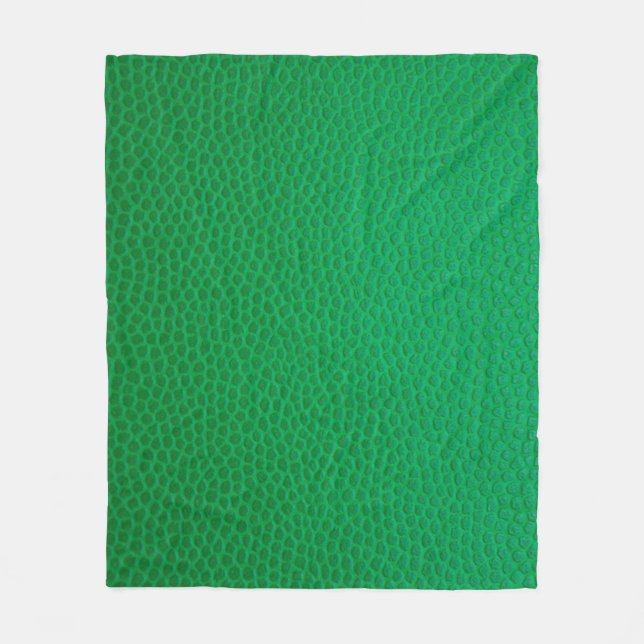 Couverture Polaire Peau peau verte texture peau (Devant)