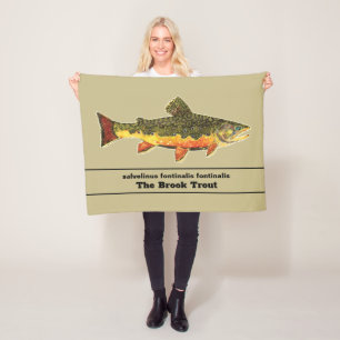 Couverture Polaire Pêche à la mouche pour un Brookie - Pêcheur de 
