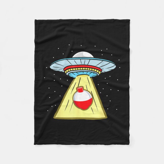 Couverture Polaire Pêche bouchon ufo enlèvement  (Devant)