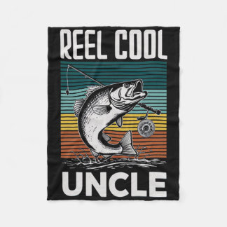 Couverture Polaire Pêche drôle d'hommes moulinet cool oncle pour homm