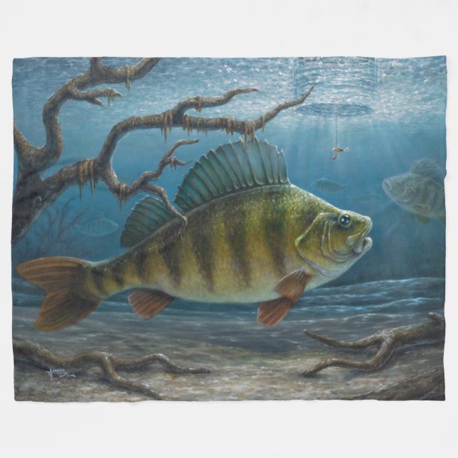 Couverture Polaire Pêche sur glace de perches (Devant (Horizontal))