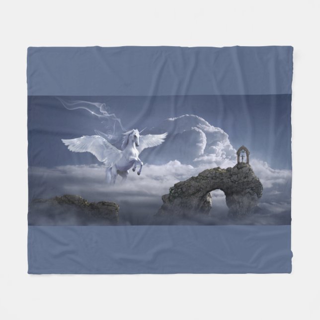 Couverture Polaire Pegasus en vol (Devant (Horizontal))