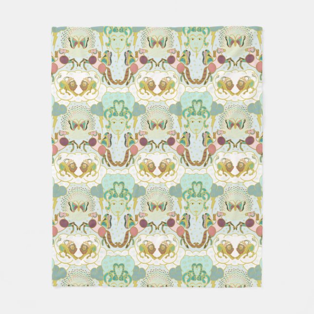 Couverture Polaire Pegasus Mythomorphosis With Medusa and Chimera (Devant)