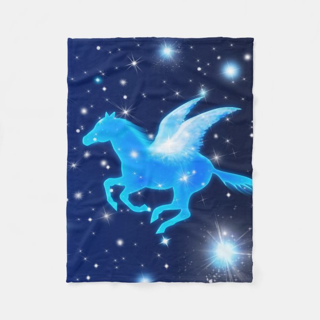 Couverture Polaire Pegasus volant (Devant)