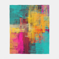 Peinture à l'huile Abstraite, arrière - plan expre