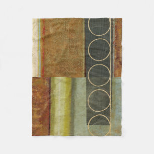 Couverture Polaire peinture abstraite Multi-texturisée par le studio