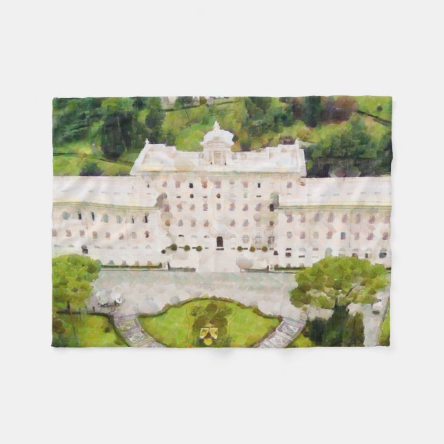 Couverture Polaire Peinture de Vatican (Devant (Horizontal))