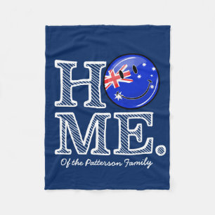 Couverture Polaire Pendaison de crémaillère australienne de sourire