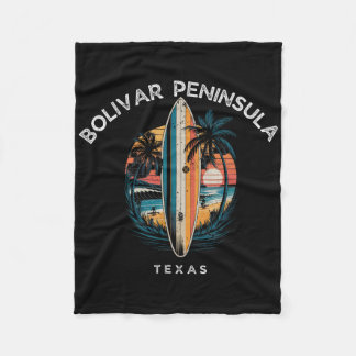 Couverture Polaire Péninsule de Bolivar Texas Hommes Femmes Surf