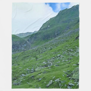 Couverture Polaire Pente Alpine Transfagarasan – Photographie de Roum
