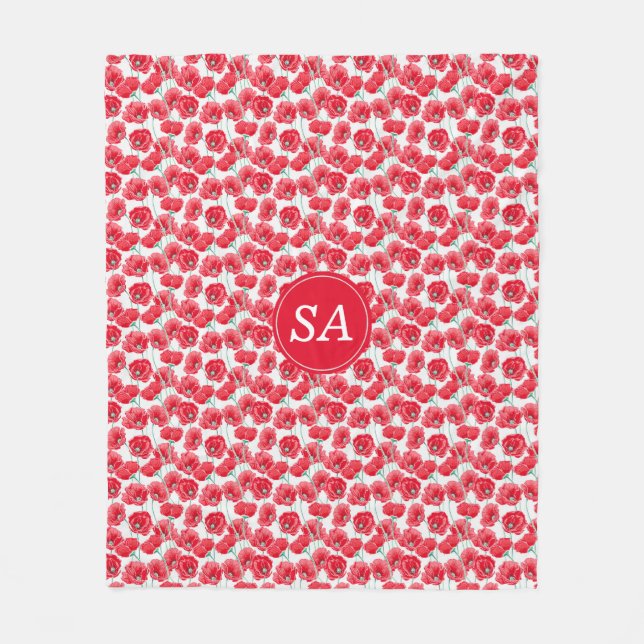 Couverture Polaire Pépites rouges Retour à l'école dortoir Essentials (Devant)