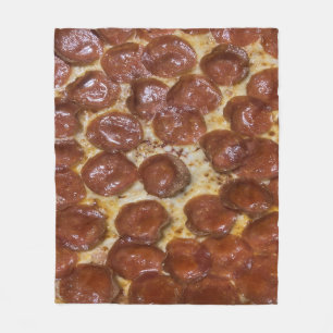 Couverture Polaire Pepperoni Pizza