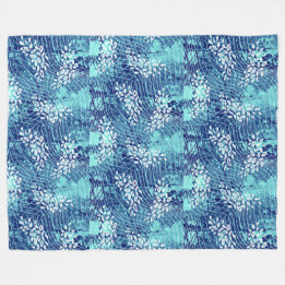 Couverture Polaire Per Aspera Azure Blanket