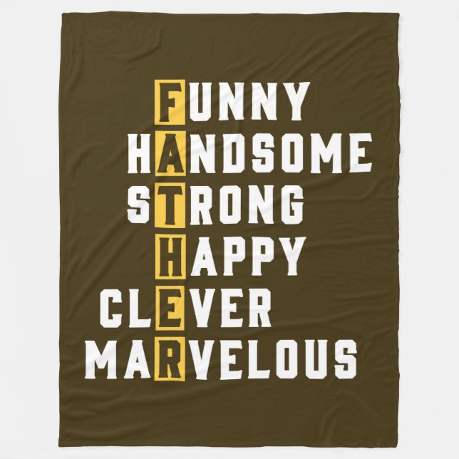 Couverture Polaire Père (Devant)