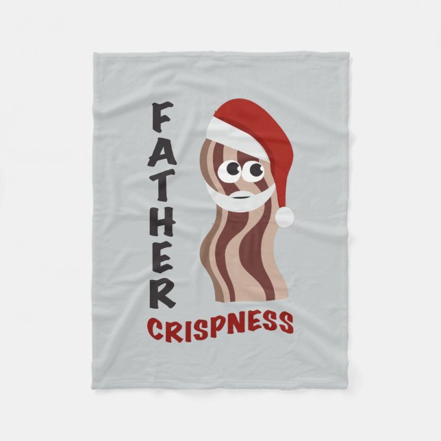 Couverture Polaire Père Crise ! Bacon (Devant)