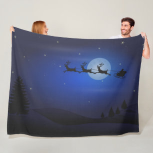 Couverture Polaire PÈRE NOËL est sur son chemin