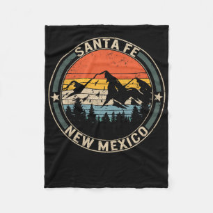 Couverture Polaire Père Noël Fe Nouveau-Mexique Ski Snowboard Randonn