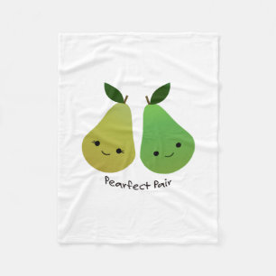Couverture Polaire Perfect Pear Kawaii Pears