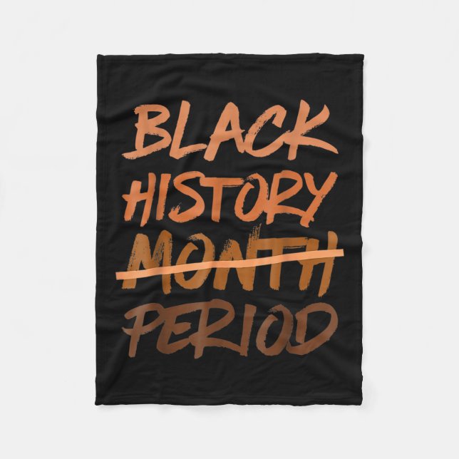 Couverture Polaire Période du mois de l'histoire noire Melanin Amériq (Devant)