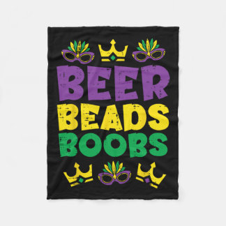 Couverture Polaire Perles drôle Louisiana Nola Mardi Gras Hommes Les 