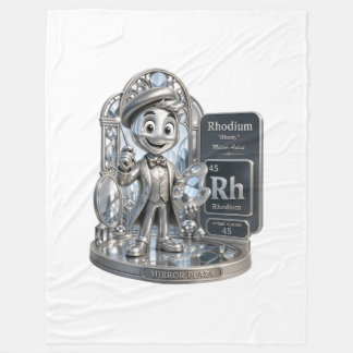 Couverture Polaire Personnage Rhodium de l'univers ATOMIVRA™