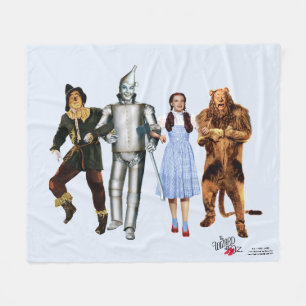 Couverture Polaire Personnages Classiques du Magicien d'Oz