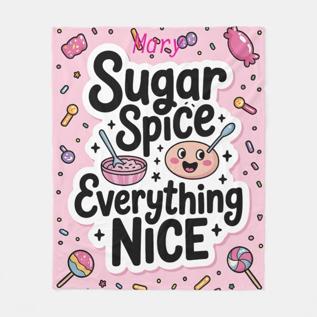 Couverture Polaire Personnalisé (Devant)