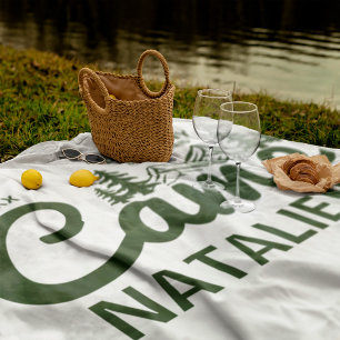 Couverture Polaire Personnalisé Camp Bach Bachelorette Party Custom