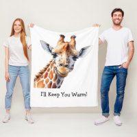 Personnalisé Drôle Giraffe Lover