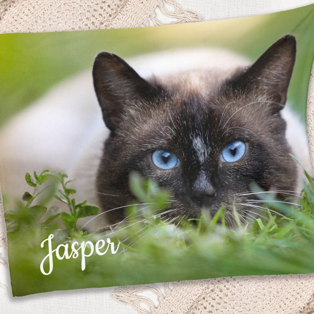 Couverture Polaire Personnalisé Pet Photo Cadeau Amoureux des chiens  (Créateur téléchargé)