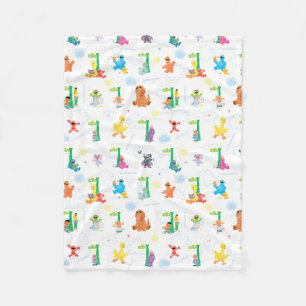 Couverture Polaire Personnalisé Sunny Day Sesame Street Motif