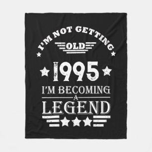 Couverture Polaire Personnalisé Trente vintage 30e anniversaire