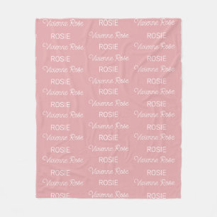 Couverture polaire personnalisée