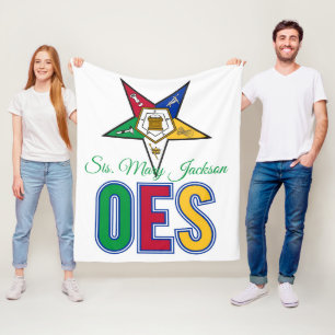 Couverture Polaire Personnaliser l'ordre de Eastern Star